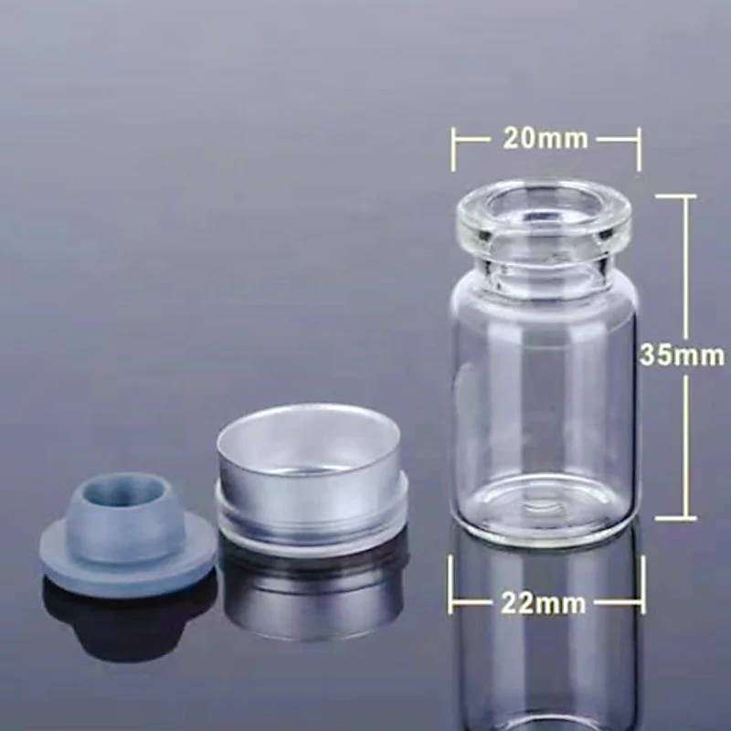 Ready Stock Available RTS Amber Color 10ml Bottle 5ml Brown Vial Glass with Rubber Stop and Cap Vial Labels