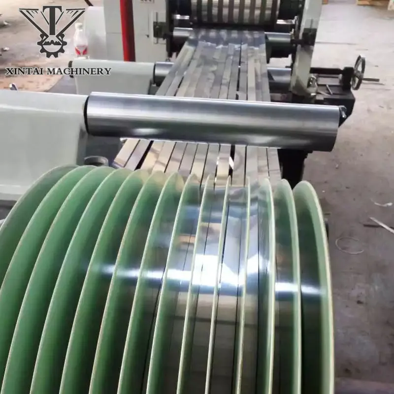 
Best selling Slitter Rewinder Machine Copper Cold Rolling Strip Metal Bars Coil Winding Machine For Mini Width 7mm From China 