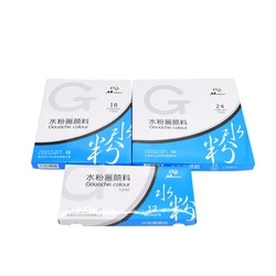 Madisi Art Non-Toxic 18colors 12ml Gouache Pigment Set For Kids