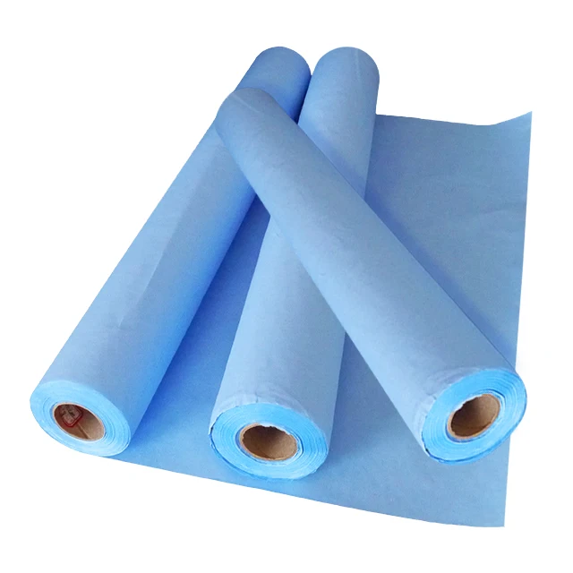 cheap Disposable Medical Crepe Examination Paper Bed Sheet Couch Roll For Hospital