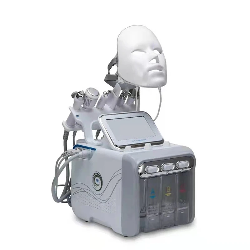 7 In 1 Mask Hidrofacial Device Aqua Hydro Dermabrasion Facial Equipment Hidra Aquafacial Hydra Hydrodermabrasion Facial Machine