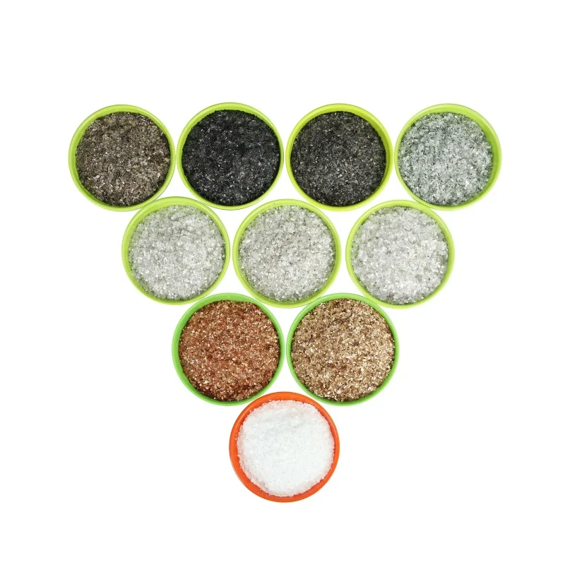 China factory hot sale dyed rock flakes real stone paint interior and exterior wall rock flakes composite rock chips