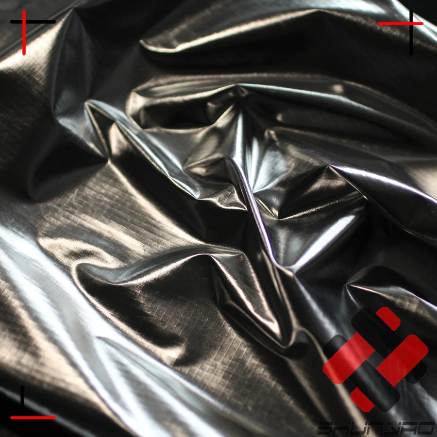 Светоотражающая Водонепроницаемая нейлоновая Серебристая Брезентовая ткань ripstop