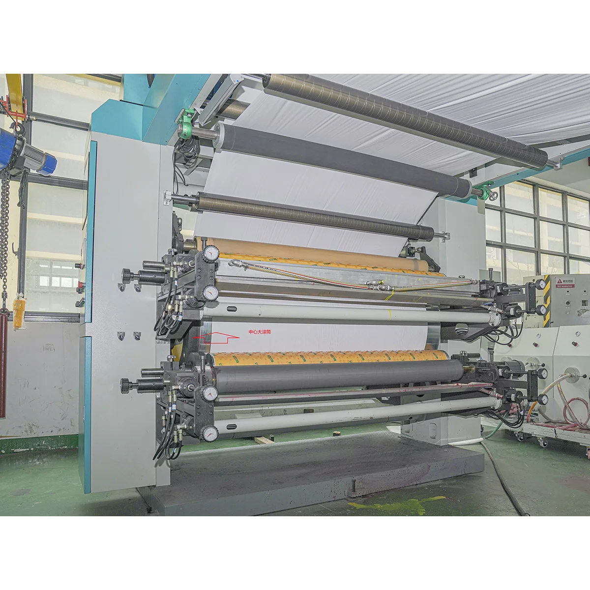 4 colors 1600mm CI Type  Flexo Printing Machine Nonwoven  Fabric printing  Machine Spunlace & Spunbond Nonwoven Printing Machine