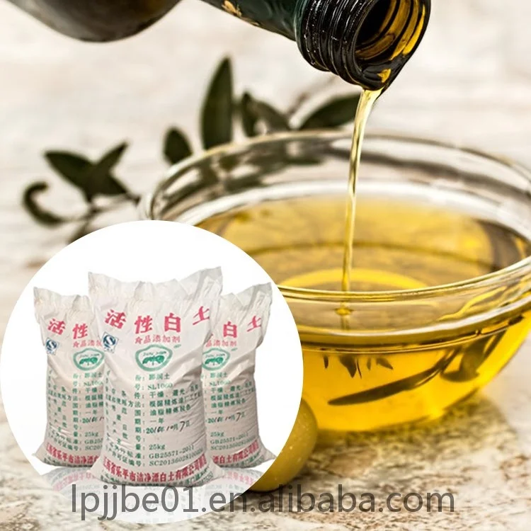Бентонитовая глина высокой чистоты Jiejing Brand очистка масла отбеливающая земля пищевая активированная бентонитовая