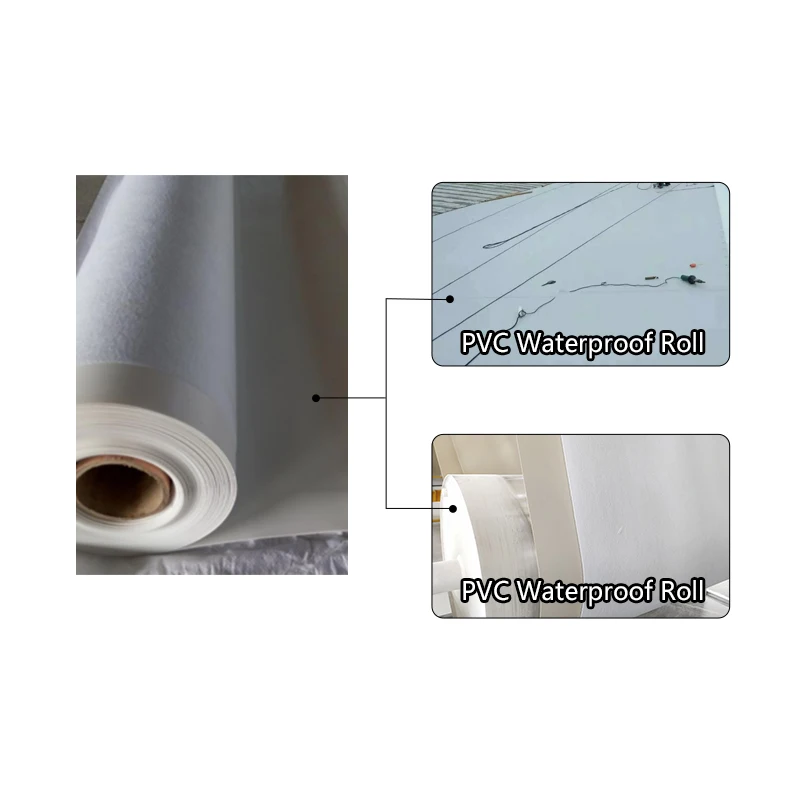 Factory wholesale homogeneous weather-resistant polyvinyl chloriden PVC waterproof membrane