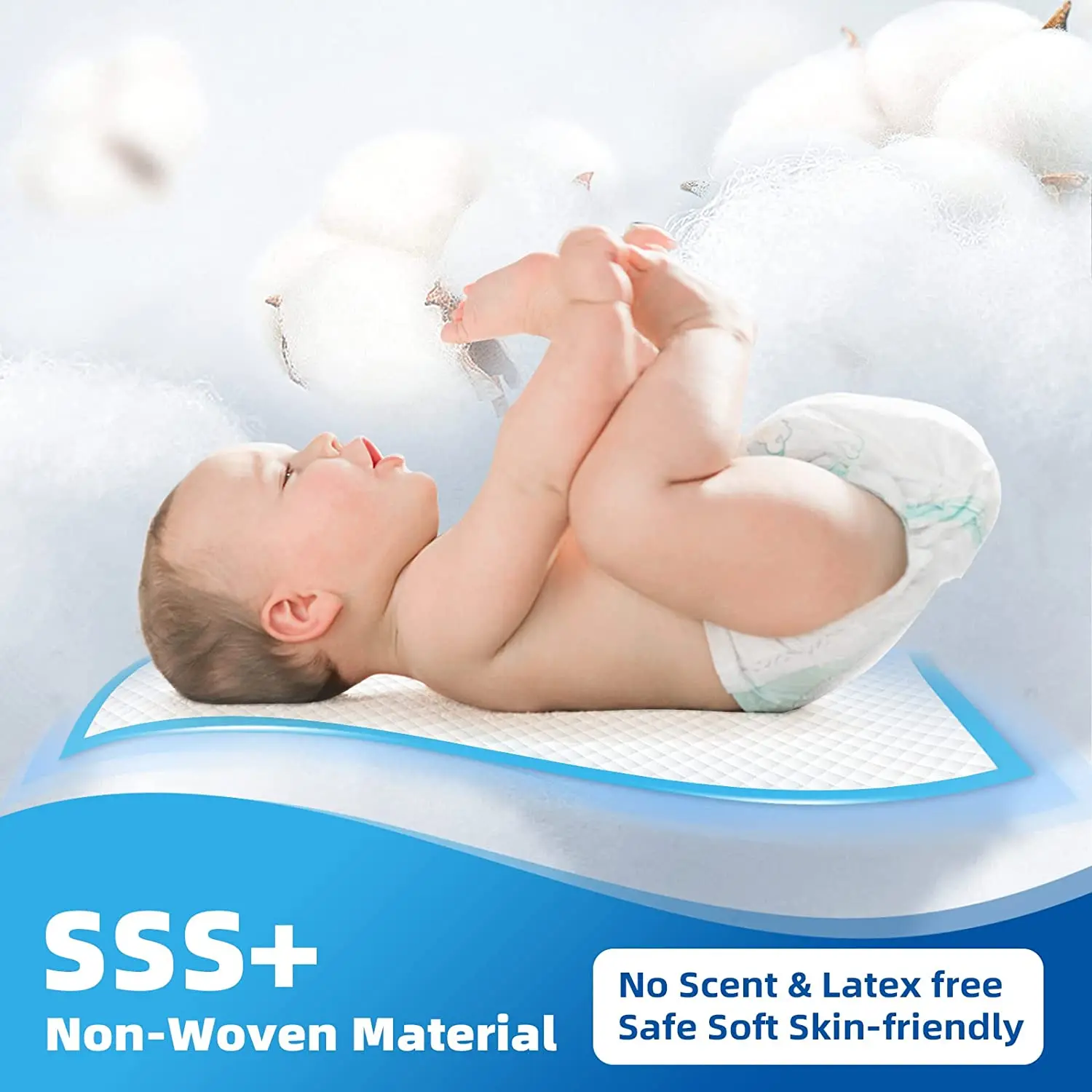 OEM Underpad 60 X 90 Dignity Sheet Incontinence Absorbent Bed Under Pad Adult Care Medical Disposable Underpad