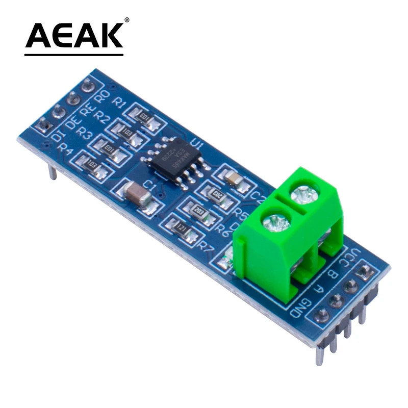 AEAK MAX485 Module RS-485 TTL Turn To RS485 MAX485CSA Converter Module For Arduinos  Microcontroller MCU Development Accessories