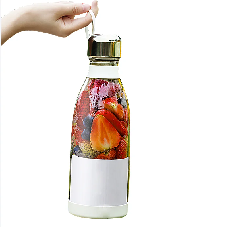 Новейший продукт, Беспроводная зарядка, электрическая перезаряжаемая портативная мини-соковыжималка для фруктов