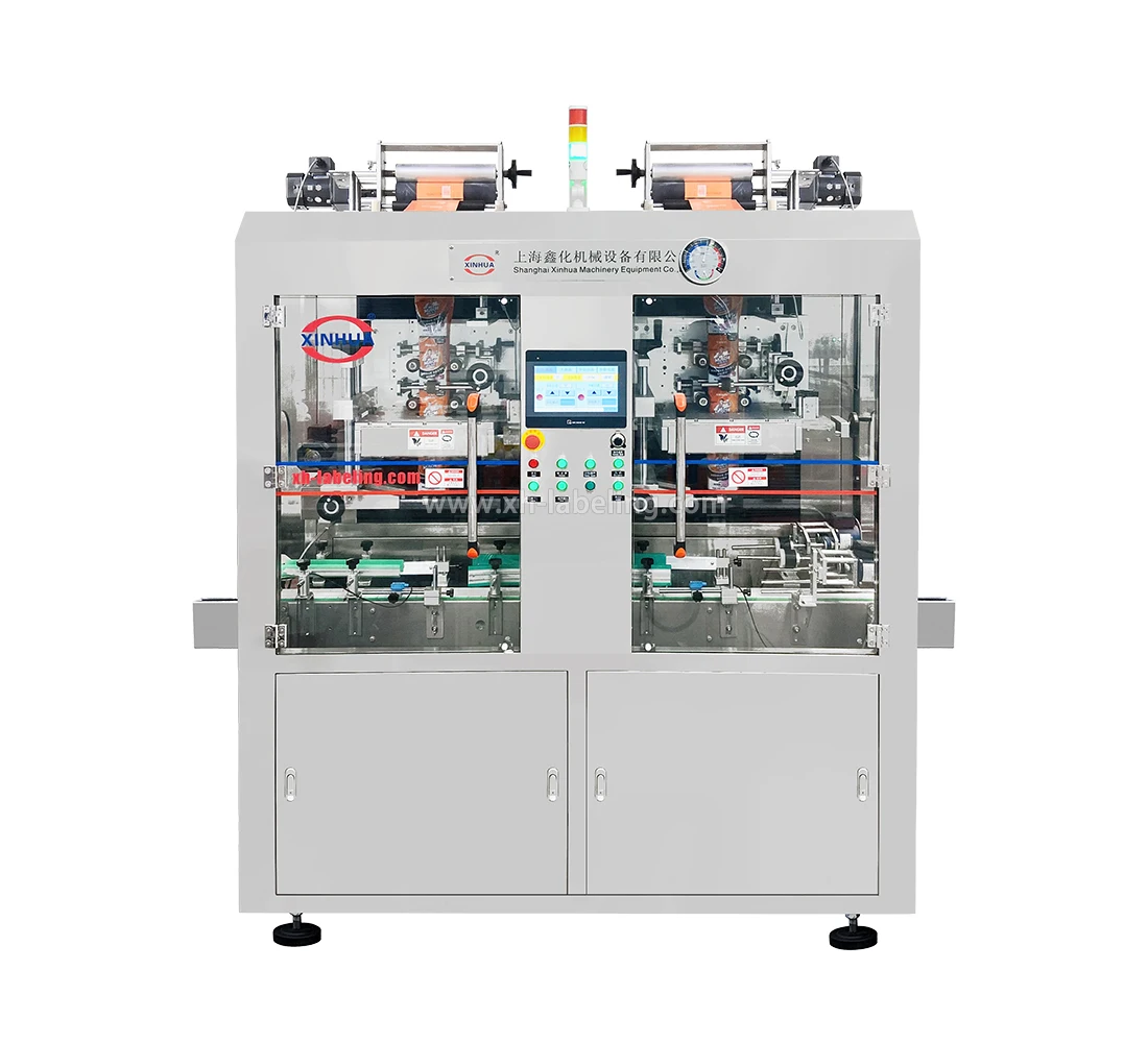 Automatic Carbonated Beverage Beer Can Pure Mineral Still Drink Soda Water Bottle Mini Shrink Sleeve Label Dispenser Machine