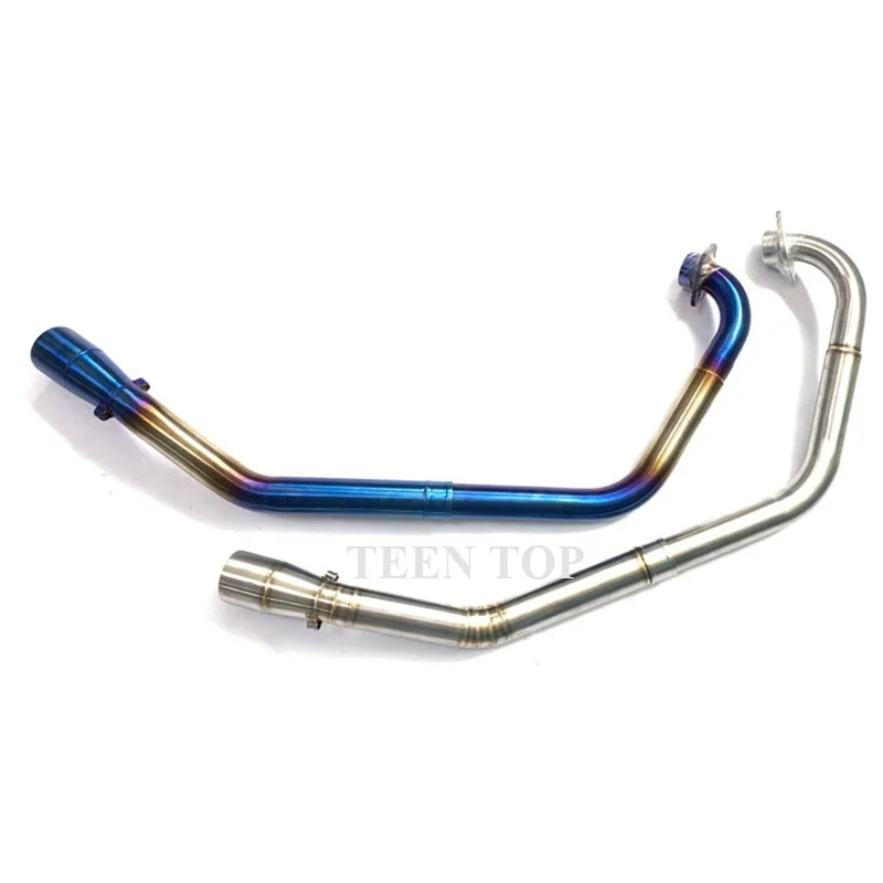 Motorcycle Exhaust System For R15 V1 V2 V3 R125 MT125 Motorcycle Slip-on Exhaust Pipe 2015 2016 2017 2018 2019 2020