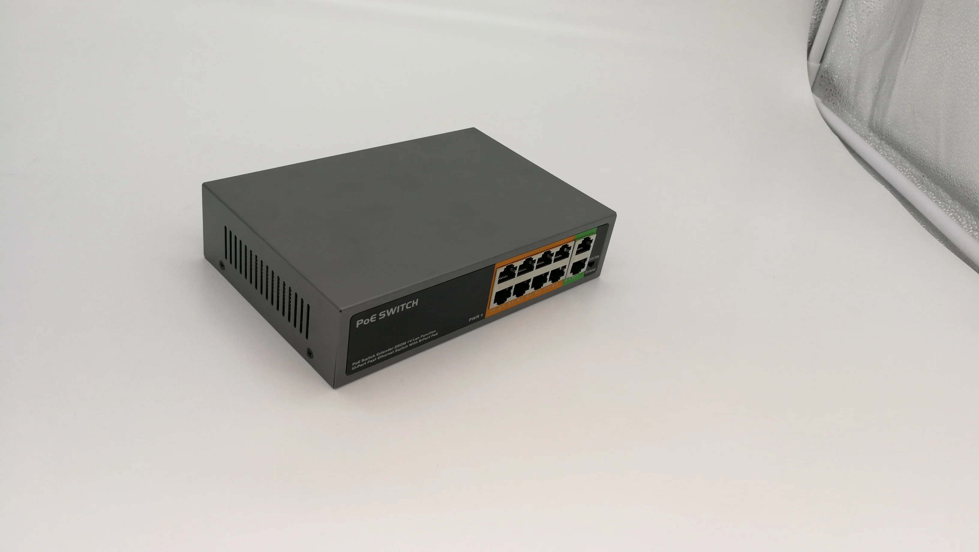 8CH PoE коммутатор 8-портовый ethernet для