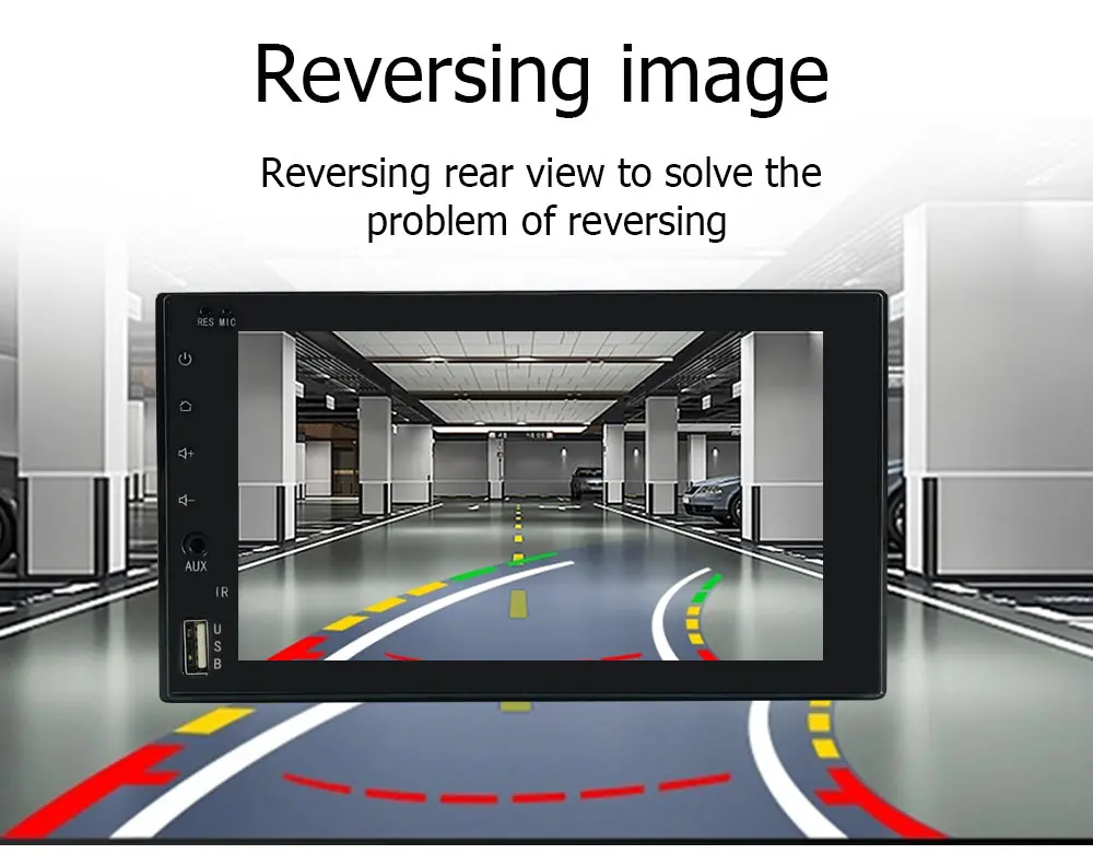 Android 9.0 Radio 4+64g 2din Motorized 6.2 Touch Screen audio Player with dsp Gps BT USB Fm Aux for car