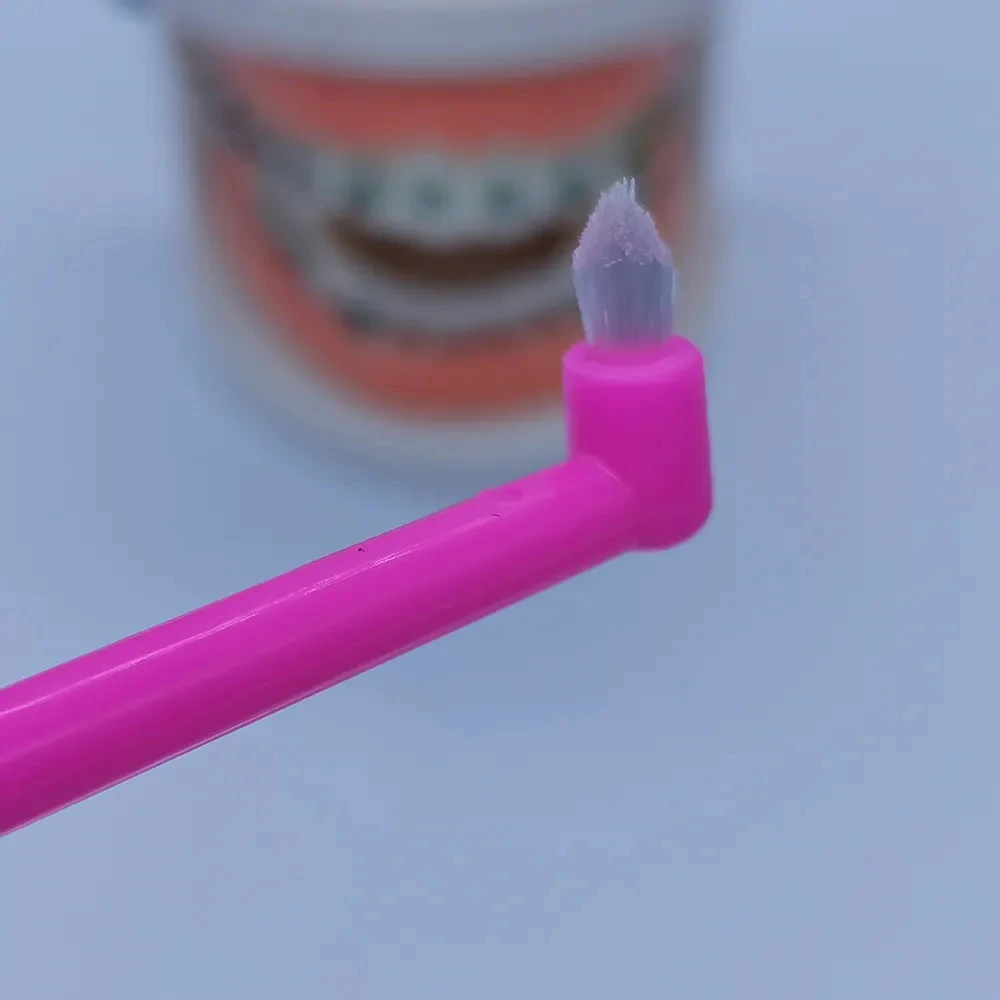 Orthodontic Braces Cleaning Toothbrush Soft Interdental Decayed Tooth Stain Eraser Brush Small Head mono-tuft toothbrushes