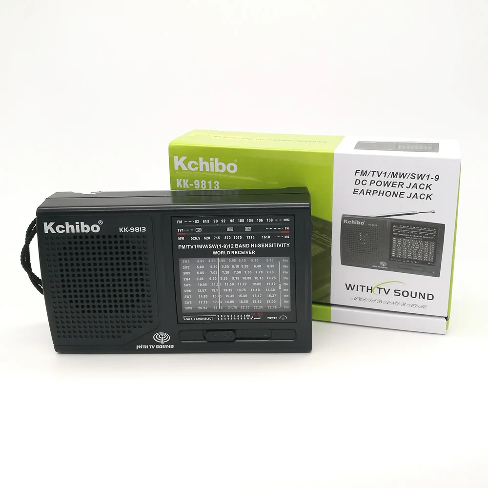 Use 2 UM1 batteries FM MW TV SW 12 band world radio