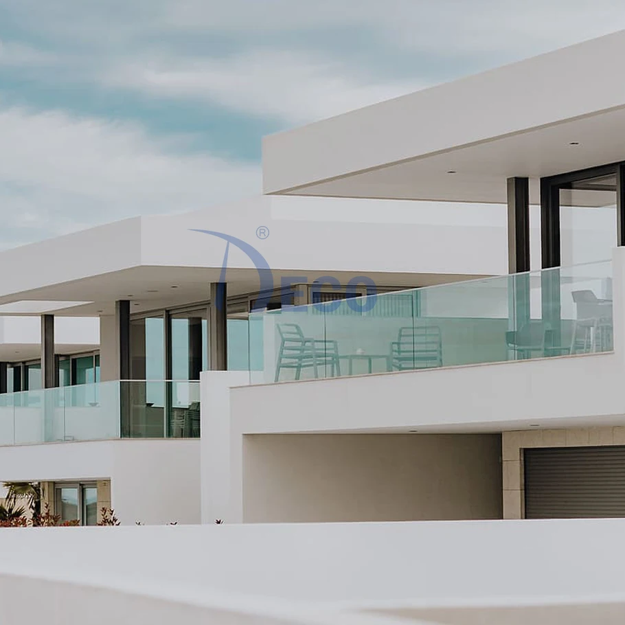 Китайский поставщик наружные Лестничные Поручни из нержавеющей стали лестничные стойки стеклянные балюстрады