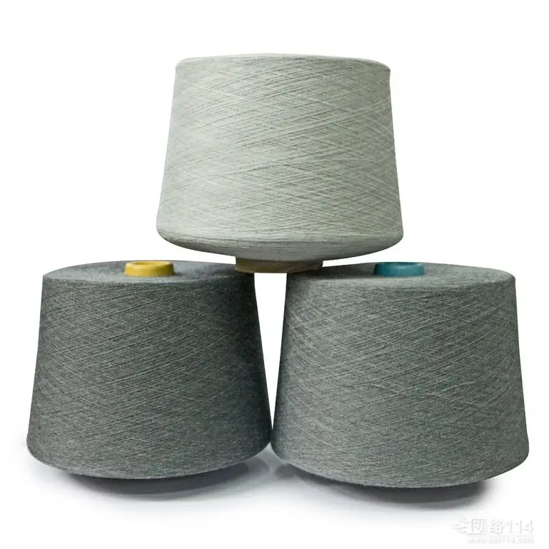 Белая и окрашенная 100% мериносовая шерсть Вязание Пряжи