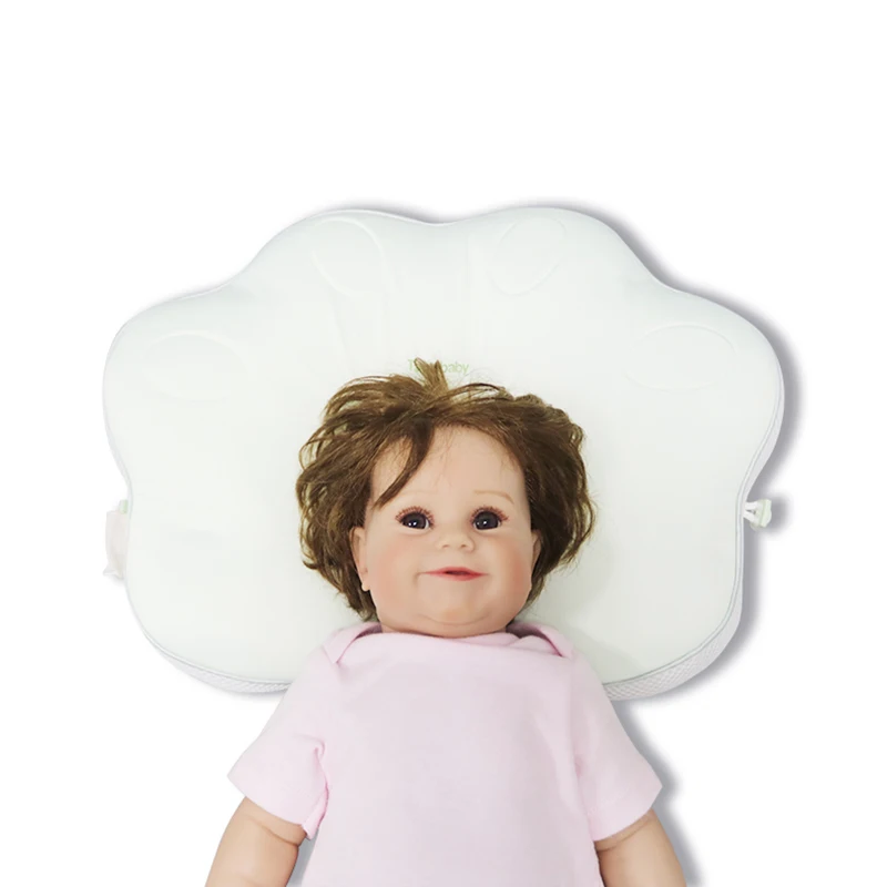 Wholesale comfortable breathable four seasons available cat claw shape baby pillow