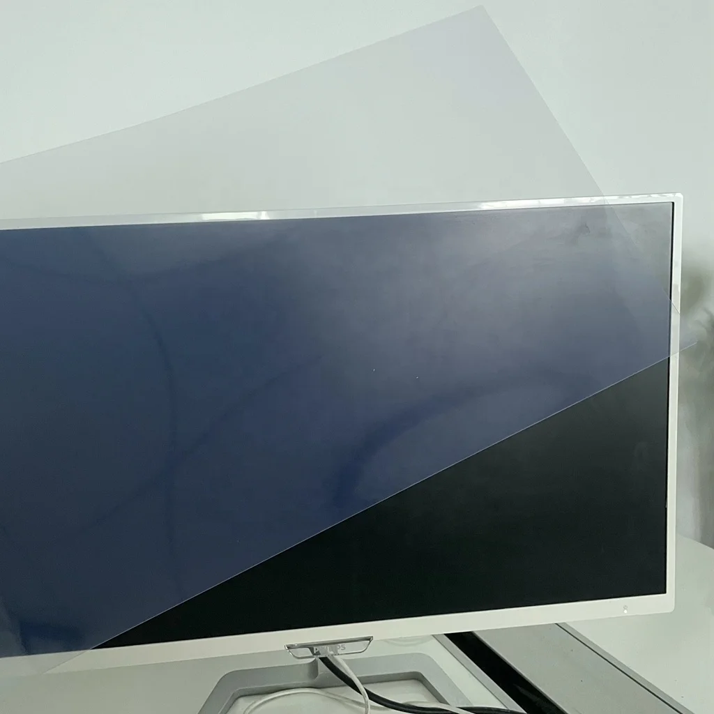 For Computer TV PC Monitor LCD Anti Glare Matte touch Anti blue light UV Ray blocking Pet screen protector Protective film