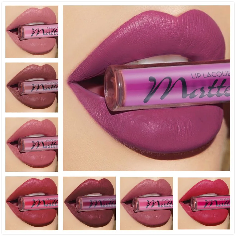 
Matte Lipstick Lip Glaze Velour Lip Glaze Express Express Wish Not Dipping Cup Waterproof 
