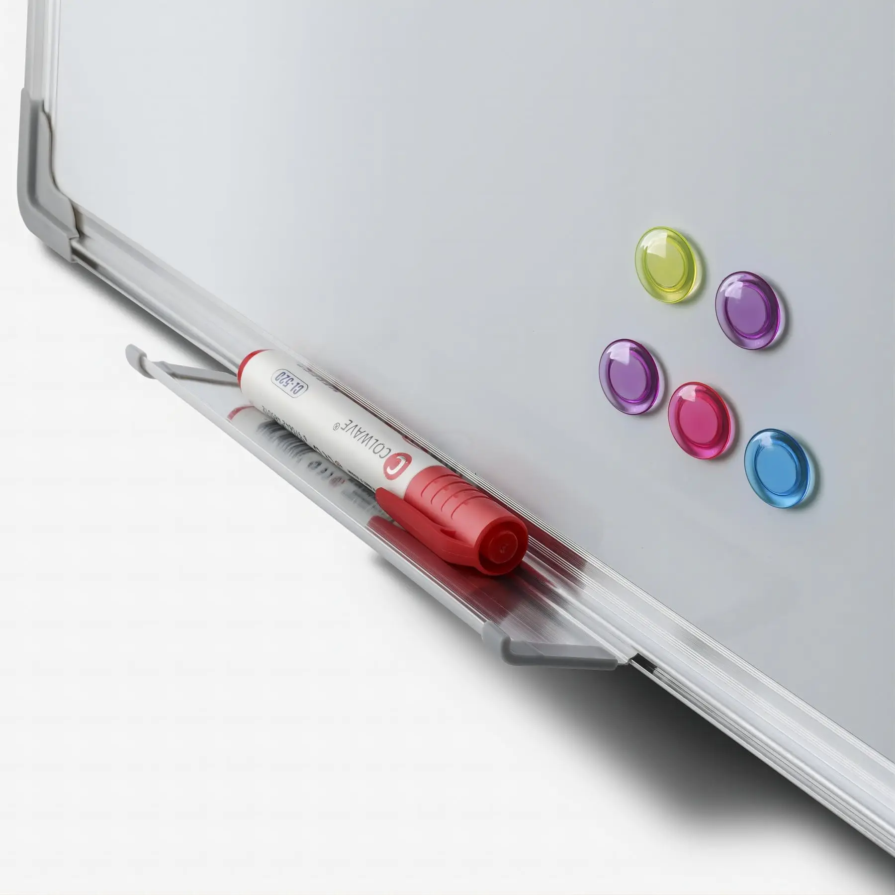 Custom Hanging Single Sided Aluminum Frame  Kids School Magnetic Dry Erase White Board