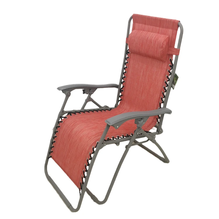 
 Folding Zero Gravity Chair Recliner Lounge Chair with Removable Pillow  
