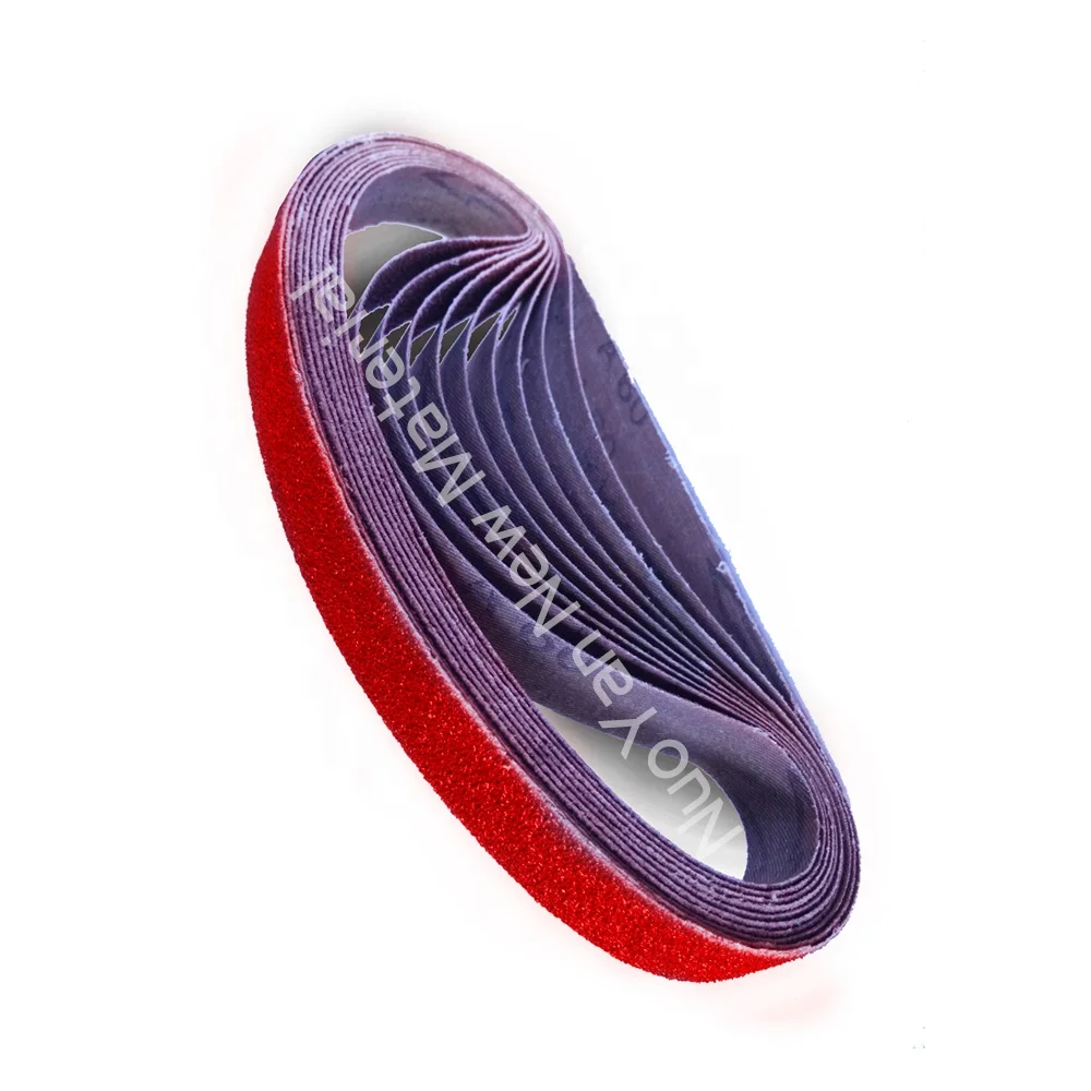 Керамические шлифовальные ленты 2x72, шлифовальная лента для стекла и дерева, шлифовальная лента, абразивная шлифовальная лента