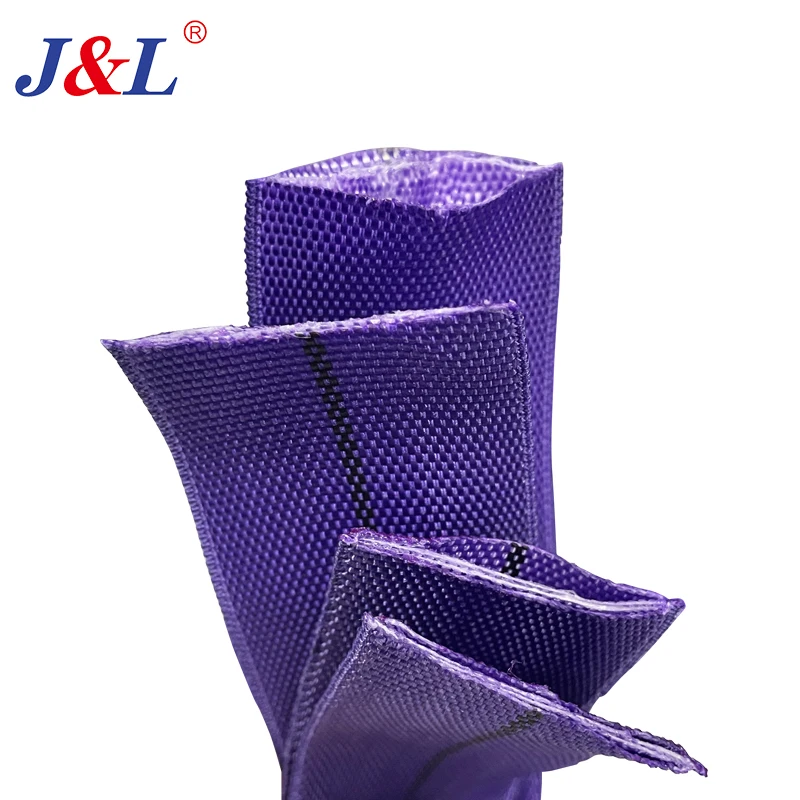 JULI  heavy duty 100%  polyester round sling cover EN1492-1 U.S standard ODM OEM manufacture 25mm-300mm with round sling