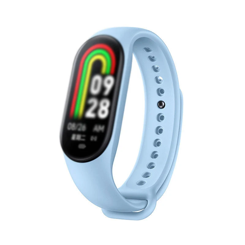 M8 smart bracelet sports pedometer Bluetooth heart rate blood pressure blood oxygen health monitoring sports bracelet