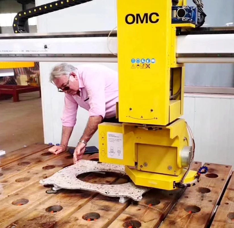 TITAN3500 CNC пила для резки камня 5 оси 3D профилирования машина гранита Мексика Турция Россия Max Филиппины в римском стиле
