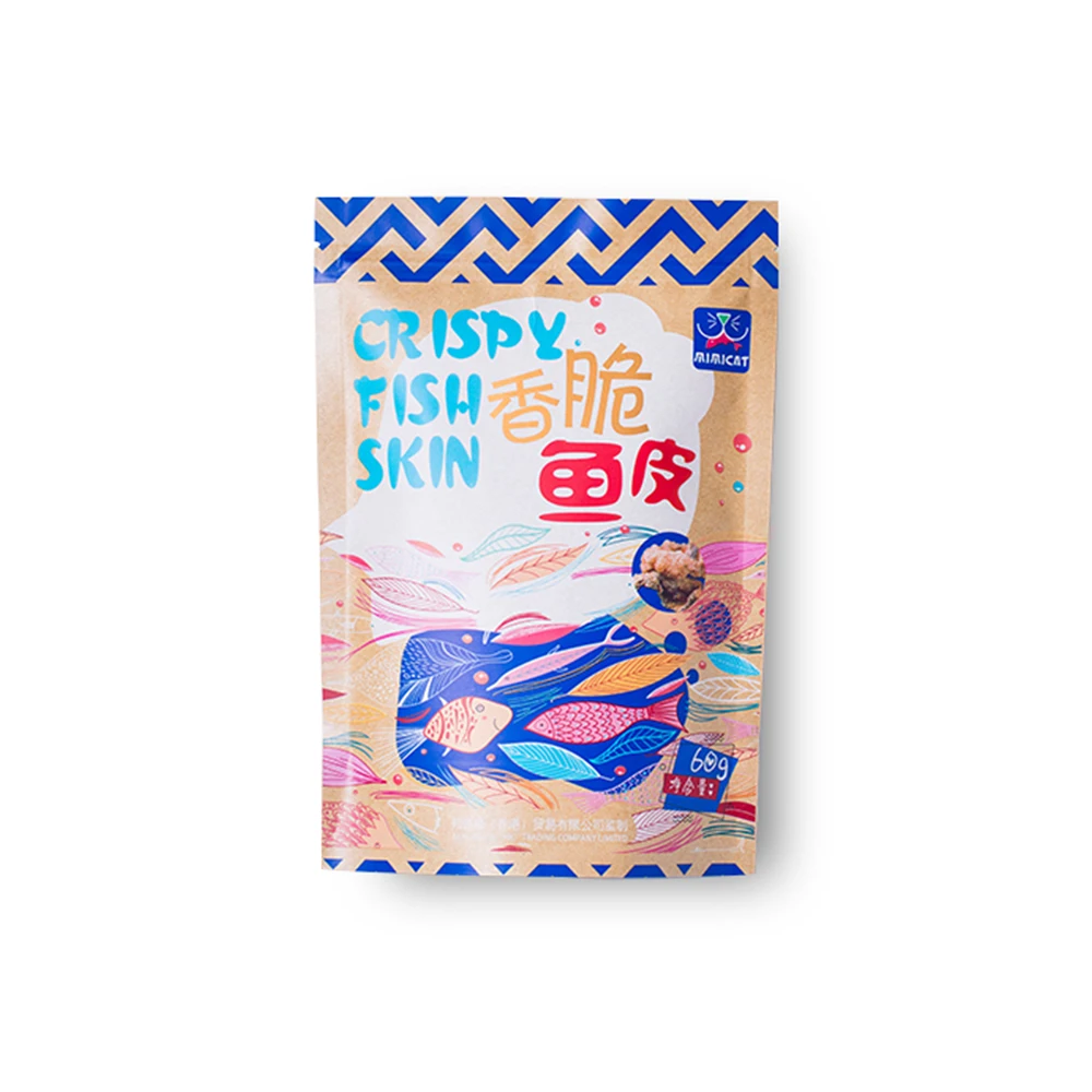 
wholesale super value big package fried crispy fish skin 
