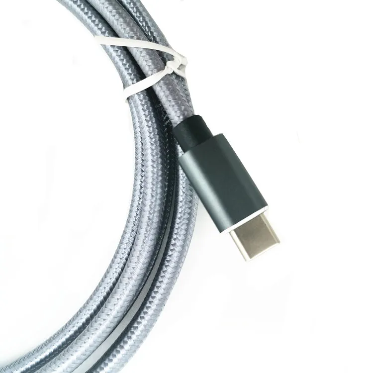 Dropshipping 1m/3m /5m usb type c 3.0 fast charging data transfer usb mobile phone laptop electronics charger cable