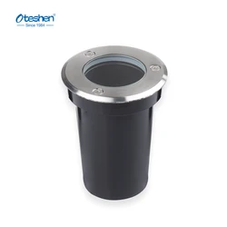 IP67 Outdoor Waterproof Recessed Floor Round Led Deck Garden Inground Buried Underground Light Step Wall Light