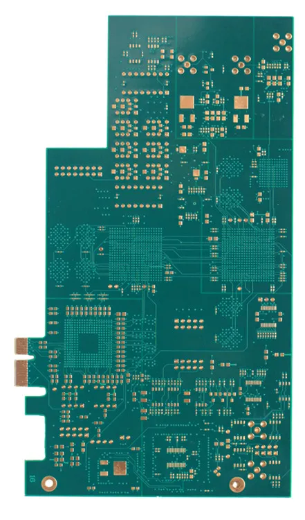  Похоронены глухого отверстия HDI pcb програмная панель высокой точности 8 слоев плата