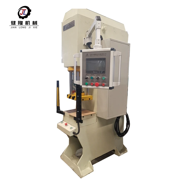 Servo system 150 tons C frame hydraulic press metal plate hydraulic bending machine high quality custom swing arm oil press