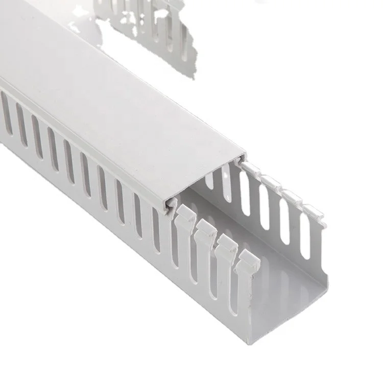 China Supplier electrical supply 25*15~150*100 mm PVC cable trunking price