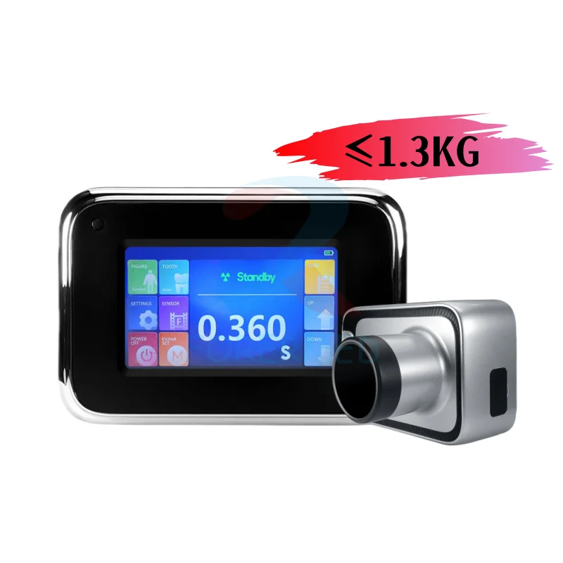 Latest Portable Dental X Ray Machine 5.6' Color Touch Screen Digital Handheld Dental X Ray Sensor X-ray