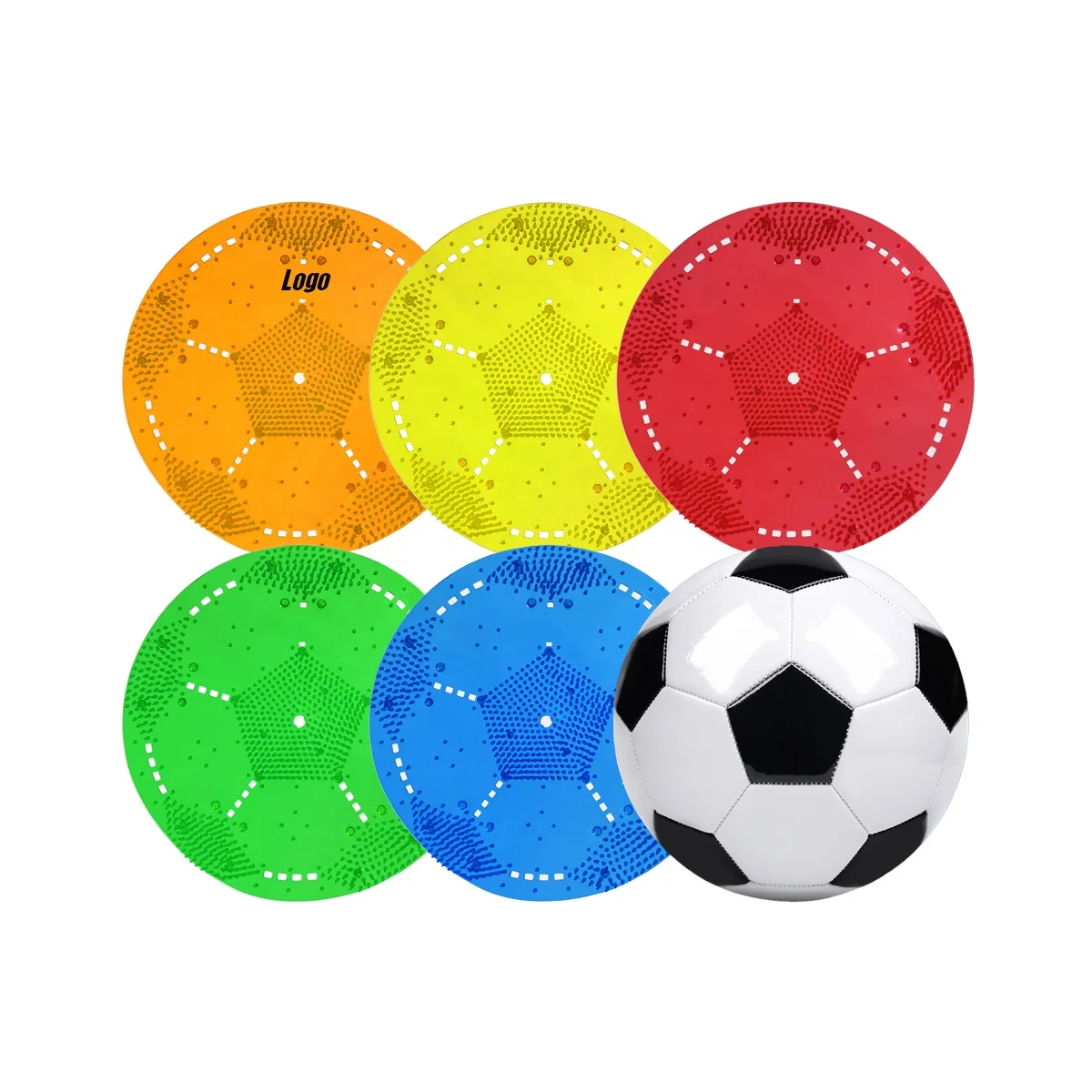 Custom logo printed disposable deodorant urinal screen mat for 2022 World Cup Soccer