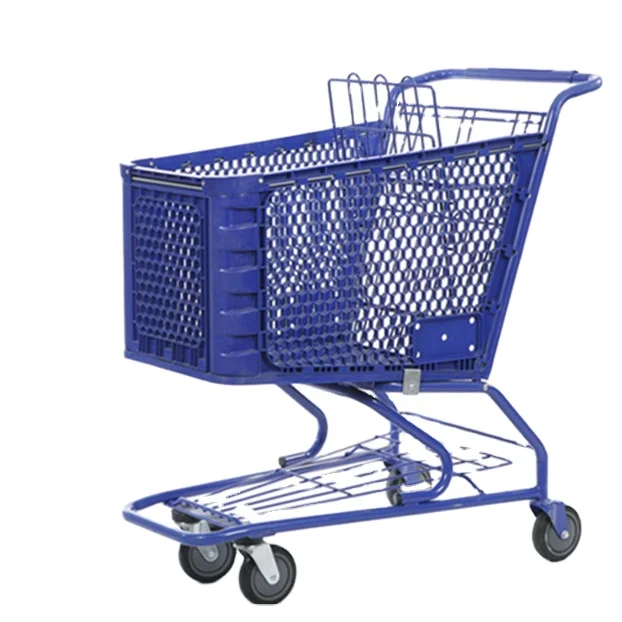 2021 2020 Popular 180L plastic shopping trolley for supermarket,shopping trolley price