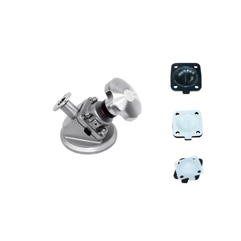 Donjoy Sanitary Stainless Steel Manual Tank Bottom Diaphragm Valve Casting Clamp Thread Plastic Hand Wheel For Beverage Chemical