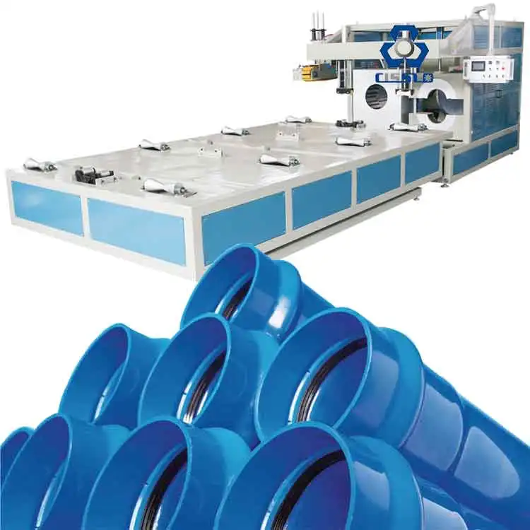 
 CE Standard PVC Plastic Pipe Socket Machine  