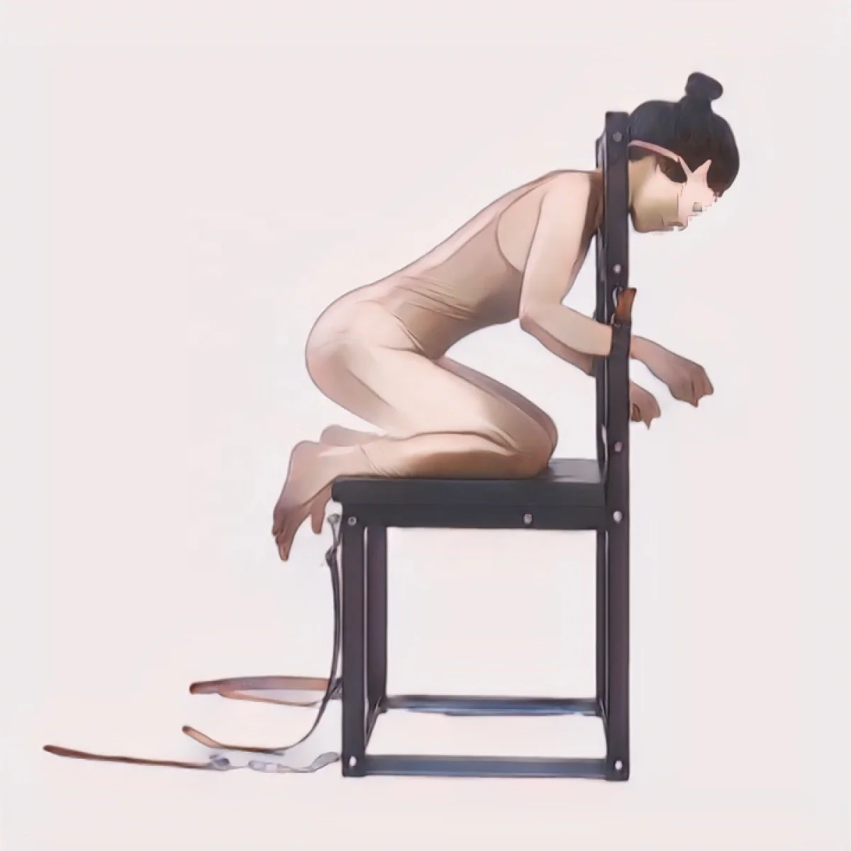 Drop shipping BDSM tuning chair female slave props fixed binding punishment rack restraint adult toys bondage sex furniture