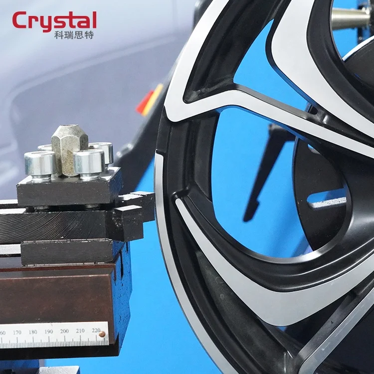 ARS26 Rim Straightening machine equipped hydraulic jack and cutting function magnetic probe