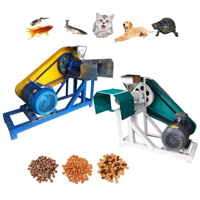 Aquaculture Floating Fish Feed Plant Extruder Making Machine Industrial Soya Bean Extruder Soybean Bulking Machine Make Feed