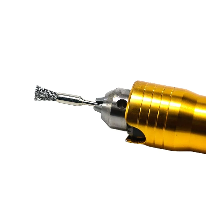 Wire Wheels Pen Brushes Set Kit Accessories Rotary Tool Wire STRONG OSTRICH Metal Rust Removal Steel for Dremel DIY