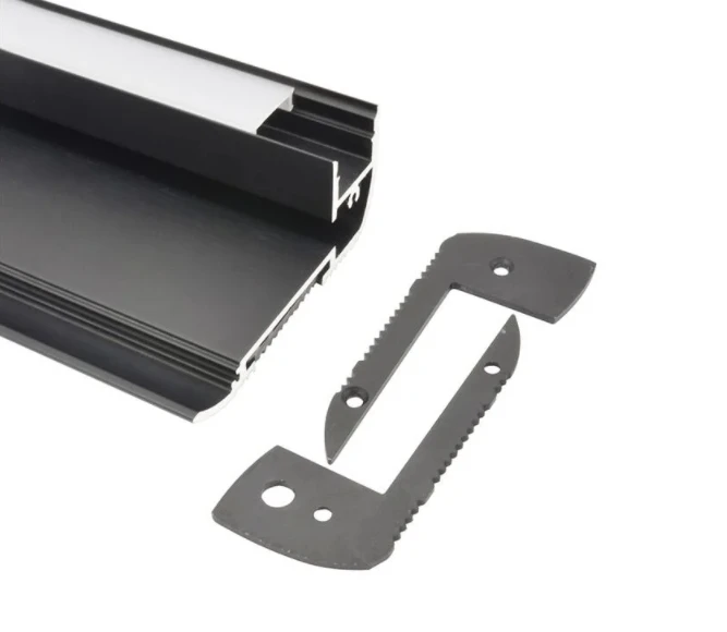 65*28mm Anodized aluminum stair nose STAIR PROFILE INDIRECT