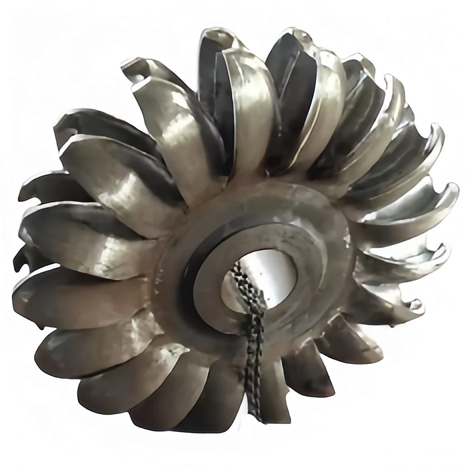 Sand casting laufrad-kleine-kaplan-turbine