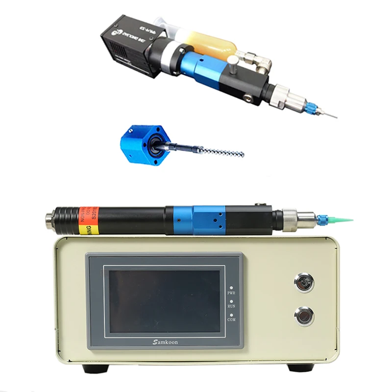 Large flow rate screw dispensing valves for High viscosity glue transportation and Dosing used to 3D printing machine PEN3000