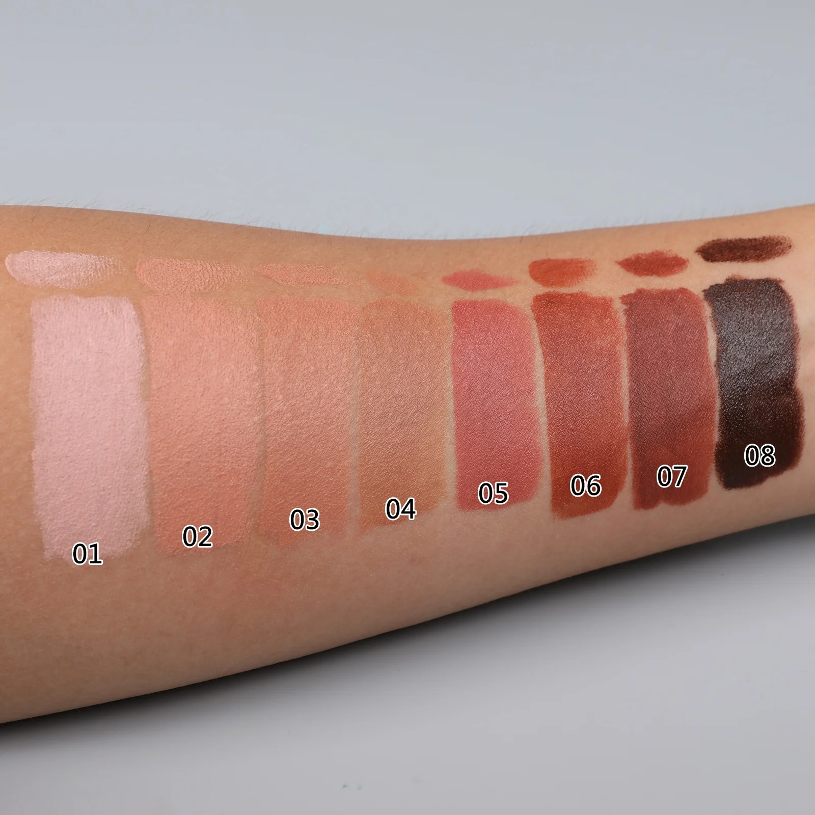 Waterproof Non faded High-pigments High Impact Cruelty-Free Lipstick Makeup Matte Longwear Nude Lipstick