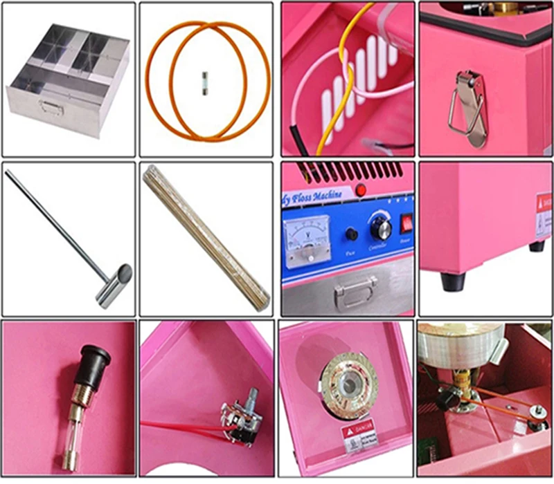 Good Appearance and Well-made Commercial Cotton Candy Machines for Street Stalls